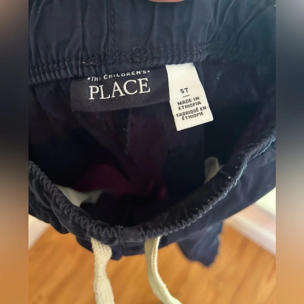Navy Blue Joggers | Boys Size 5T | The Children’s Place | Adjustable Waist